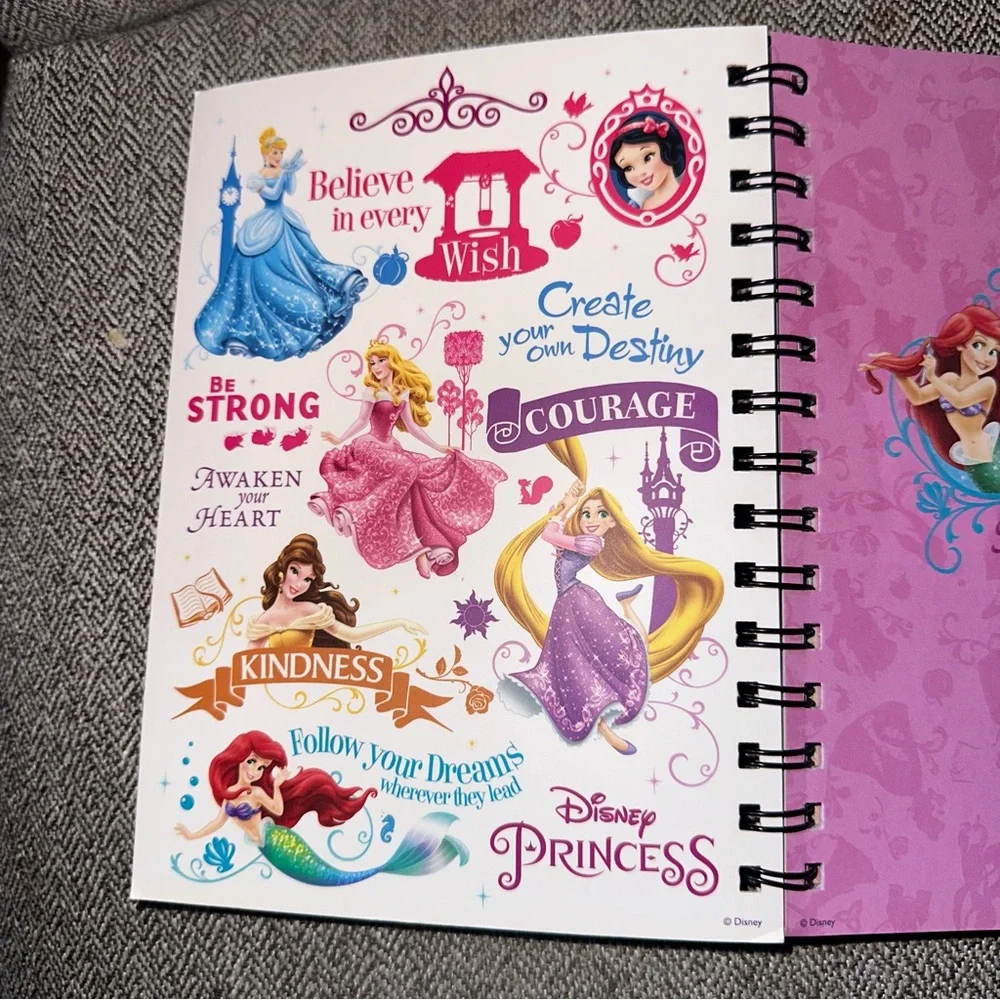 Disney World My Travels Princess Journal Disney Parks Exclusive Retired RARE HTF